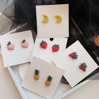 Resin Fruit Earring