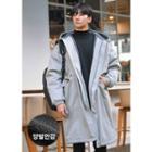 Hooded Fleece Lined Cotton Coat