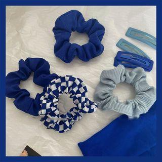 Plain Scrunchie / Checker Scrunchie / Acrylic Hair Clip