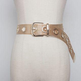 Metal Waist Belt Gold - One Size