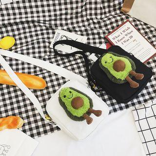Avocado Accent Crossbody Bag