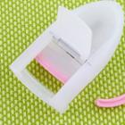 Plastic Eyelash Curler Milky White - One Size
