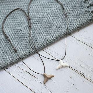 Couple Matching Fish Tail Necklace