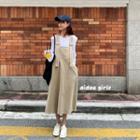 Cold Shoulder T-shirt / Jumper Dress
