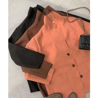 Single-breasted Tailored Boxy Jacket