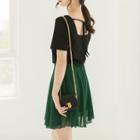 Square-neck Short - Sleeve T-shirt