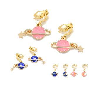 Non-matching Planet Dangle Earring (various Designs)