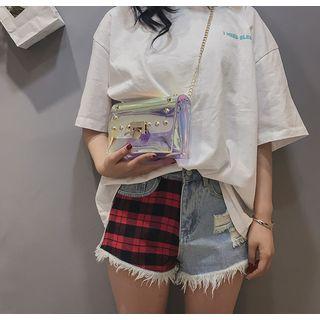 Laser Buckled Shoulder Bag