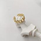 Chain Open Ring Gold - One Size