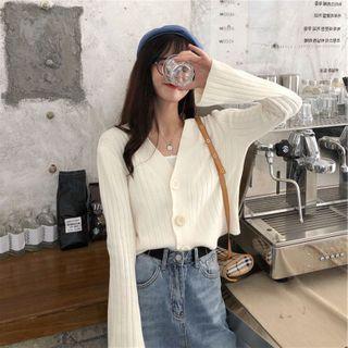 Plain Crop Light Cardigan - 3 Colors