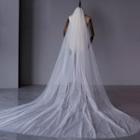Wedding Rhinestone Veil White - One Size