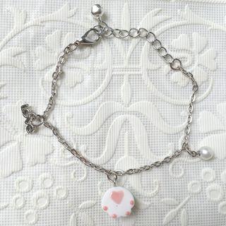 Set: Cat Paw Bracelet + Necklace