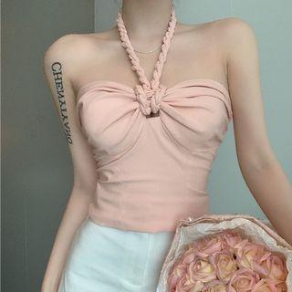 Halter Braided Top