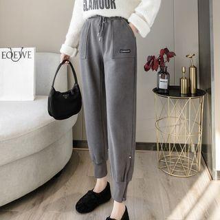 Fleece-lined Side Zip Sweatpants