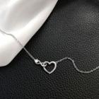 Heart Necklace Love Heart Necklace - One Size