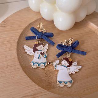 Angel Glaze Alloy Dangle Earring
