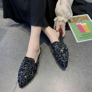 Square Pointed Mules