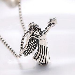 S925 Sterling Silver Star Angel Pendant Pendant - No Chain - One Size