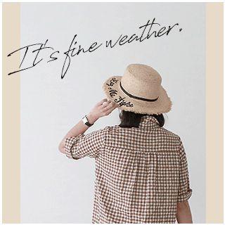 Pocket-detail Checked Shirtdress