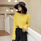 Long Boatneck T-shirt