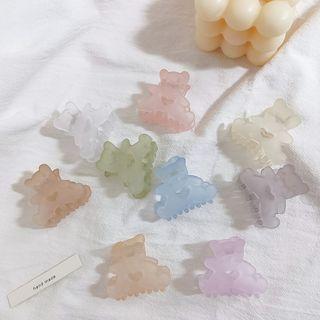 Bear Resin Hair Claw