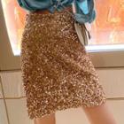 Mini Sequined Sheath Skirt