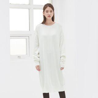 Round-neck Loose-fit Knit Dress