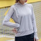 Sports Long-sleeve Hooded Top