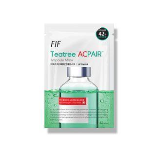 Faith In Face - Ampoule Mask - 3 Types Tea Tree Acpair