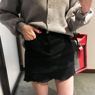 Frey-hem A-line Skort