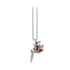 Mechanical Pendant Stainless Steel Necklace