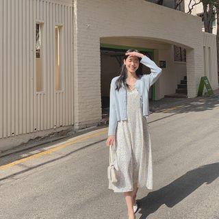 [cle.] Pastel Short Cardigan