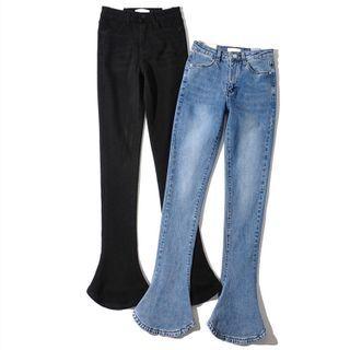 Washed Flared Jeans