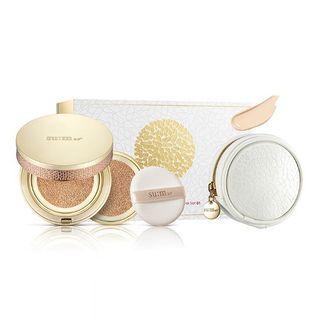 Su:m37 - Secret Essence Cushion 2020 Baek Jin Collaboration Special Set - 2 Colors #01 Light Beige