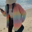 Rainbow Cardigan Rainbow - One Size