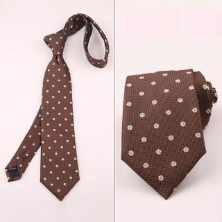 Flower Print Neck Tie 016 - One Size