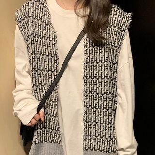 Knit Vest / Long-sleeve T-shirt
