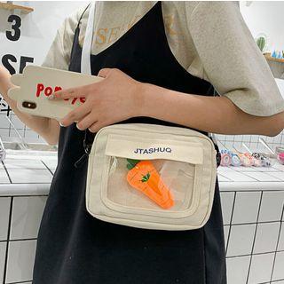 Carrot Mini Canvas Crossbody Bag
