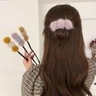 Fluffy Pompom Hair Clip / Hair Clamp / Scrunchie / Hair Pin