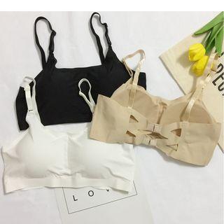 Padded Cropped Camisole Top