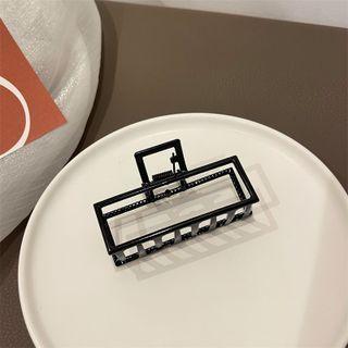 Rectangular Hair Claw Black - One Size
