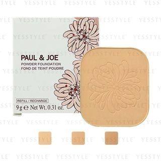 Paul & Joe - Powder Foundation Refill Spf 30 Pa+++ 9g - 3 Types