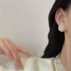 Flower Alloy Earring E4540 - 1 Pair - Gold - One Size