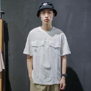 Short-sleeve Pocket Detail T-shirt