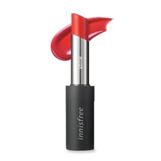 Innisfree - Real Fit Shine Lipstick - 10 Colors #02 Joyful Orange