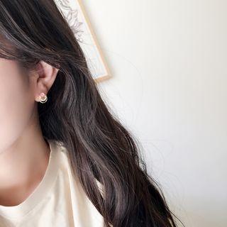 Retro Faux Crystal Earring