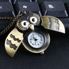 Owl Shape Pocket Watch