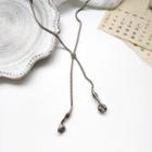 Alloy Earphone Pendant Necklace Necklace - One Size