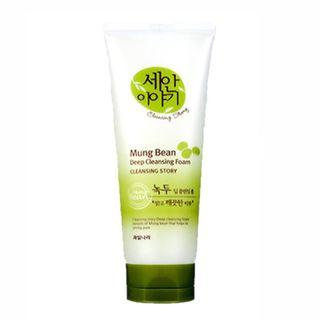 Kwailnara - Cleansing Story Deep Cleansing Foam (4 Types) 120g Mung Bean