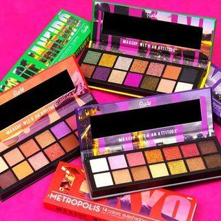 Rude  - Metropolis 14 Color Eyeshadow Palette